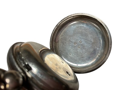 Lot 9 - Victorian silver cased pocket watch (Birmingham 1896)