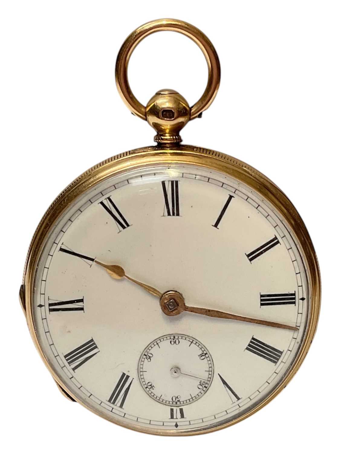 Lot 45 - Victorian 18ct gold pocket watch