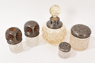 Lot 831 - Collection of dressing table pieces