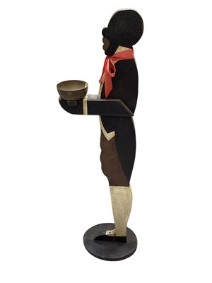 Lot 5168 - Art deco dumb waiter measuring 89cm tall