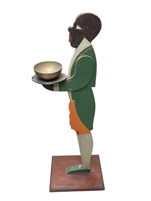 Lot 5170 - Art deco dumb waiter measuring 88cm tall