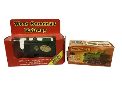 Lot 1727 - Matchbox MB43 Limited Edition steam locomotives, boxed, plus two others (6)