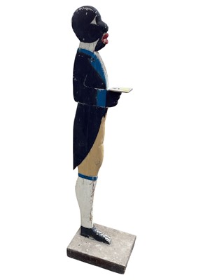 Lot 5194 - Art deco dumb waiter measuring 91cm tall