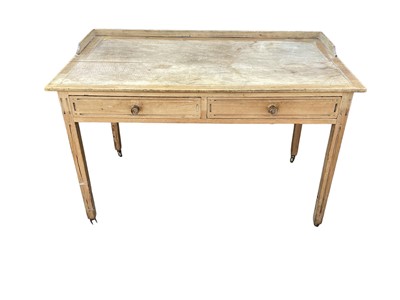 Lot 5365 - Antique pine side table measuring 119cm wide x 69cm deep x 73cm tall