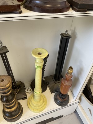Lot 5226 - Large collection of table lamps