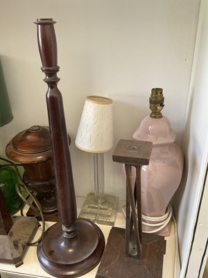 Lot 5226 - Large collection of table lamps