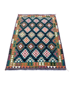 Lot 5298 - Kilim rug measuring 203cm x 128cm