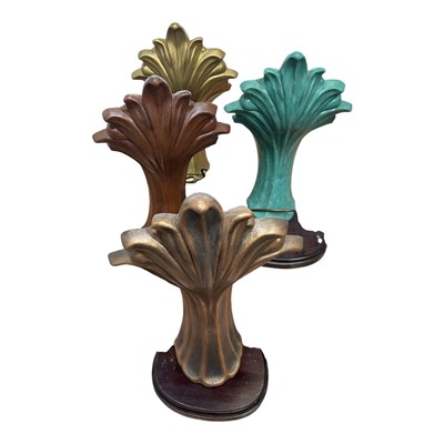 Lot 5228 - Four classical revival uplighters