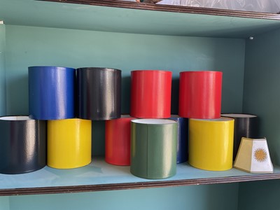 Lot 5232 - Collection of lamp shades and candle shades