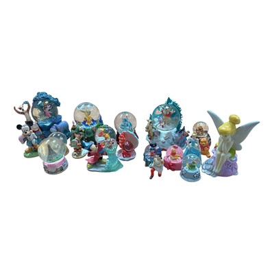 Lot 5185 - Disney snow globes and ornaments