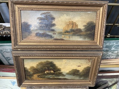 Lot 5401 - Collection of pictures and prints to include an antique pencil sketch of three nudes, 19th century French Fashion prints, two 19th century oil paintings, and sundry pictures