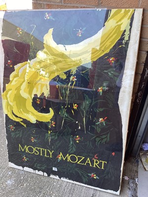Lot 5405 - Robert Rahway Zakanitch (1935), Mostly Mozart, (1983) screenprint in colours, 127cm x 97 cm