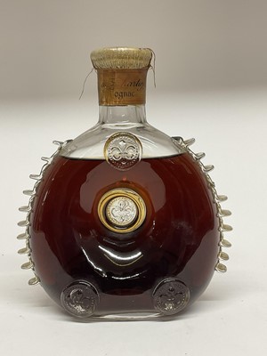 Lot 63 - One bottle, Remy Martin Grand Champagne Cognac, in Baccarat decanter 400-600