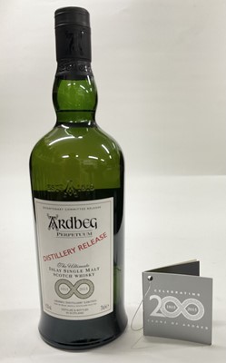 Lot 42 - Ardbeg Perpetuum Bicentenary Committee Distillery Release 2015, 49.2%., 70cl.