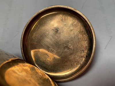 Lot 61 - 9ct gold cased Limit No 2 pocket watch (Birmingham 1938)
