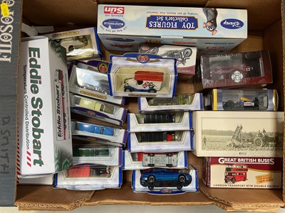 Lot 5190 - Group of model vehicles, including Atlas Editions Eddie Stobarts (2 boxes)