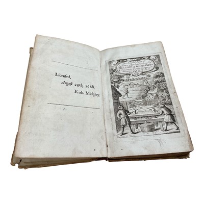 Lot 1335 - Worlidge (John) The Second Parts of Systema Agriculturae, or the Mystery of Husbandry.