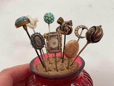 Lot 37 - Good collection of antique and vintage hat in various stands