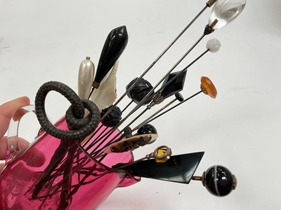 Lot 37 - Good collection of antique and vintage hat in various stands