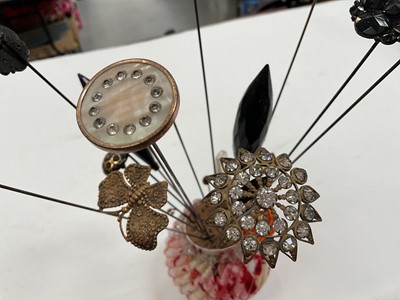 Lot 37 - Good collection of antique and vintage hat in various stands