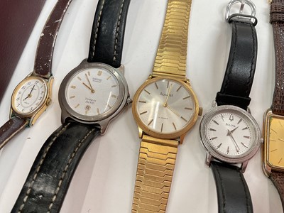 Lot 26 - Group of vintage costume jewellery and various wristwatches