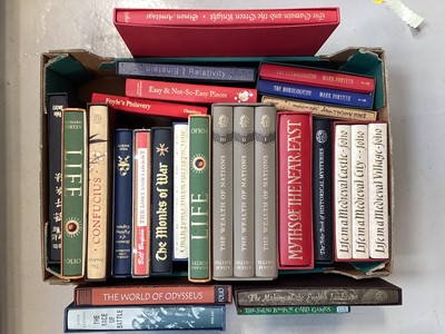Lot 5220 - Collection of Folio Society books, mostly history related