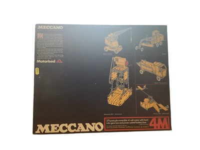 Lot 1823 - Meccano Motorised Playset boxed 4M (1).