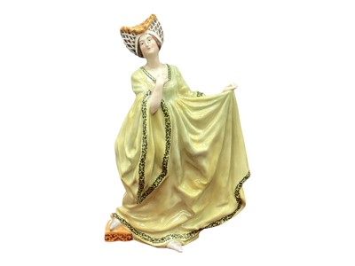 Lot 2284 - Rare Doulton figure - Lady Anne, designed by Charles Noke