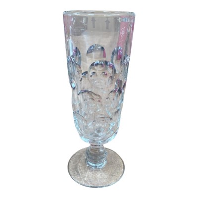 Lot 5139 - 19th century facet cut ale glass
