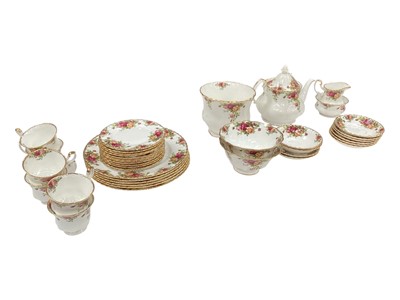 Lot 2269 - Royal Albert Old Country Roses tea set