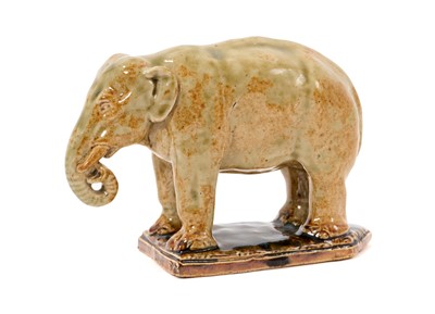 Lot 29 - Victorian stoneware model of Jumbo