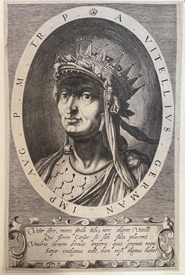 Lot 95 - Wolfgang Kilian (1581-1662) engraving, German, Emperors Head, on laid paper, 20.5cm x 13.5cm, unframed