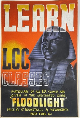 Lot 90 - Stanley Payne (1902-1989) original gouache, for London County Council classes c. 1920s, 38cm x 25cm, unframed