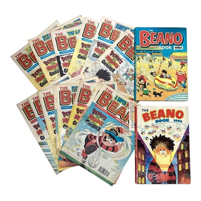 Lot 5214 - Collection of Beanos and Dandy's including comics and annuals