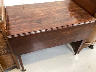 Lot 5379 - 19th century mahogany Pembroke table