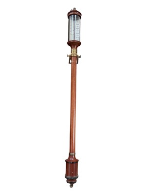 Lot 5290 - Marine stick barometer by I. Blatt of Brighton