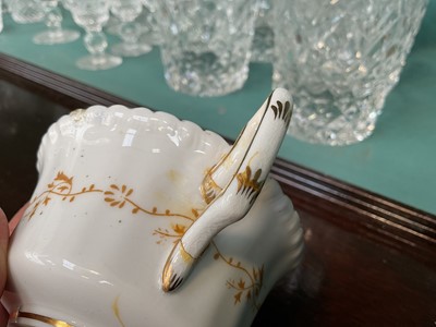 Lot 5001 - Coalport floral decorated teaset and a Doulton Chelsea pattern tea set