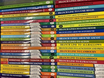Lot 1365 - Large collection of Middelton Press railway books. Approximately 450