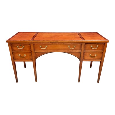 Lot 1395 - 19th century French mahogany and inlaid sideboard