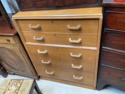 Lot 5393 - G Plan chest of drawers, 97.5cm high x76.5cm wide