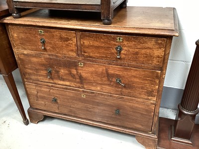 Lot 5397 - 19th century oak chest of drawers measuring 96cm wide x 47cm deep x 83cm tall