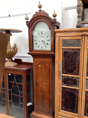 Lot 5411 - Antique Banister of Colchester longcase clock in oak case