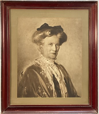 Lot 306 - 20th century print of a Portrait of Lady Delamain