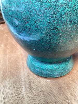Lot 5022 - Chinese Famille Rose jar and cover, another Chinese porcelain jar and cover, pair of Chinese incense burners and a Chinese celadon crackle glazed vase (5)
