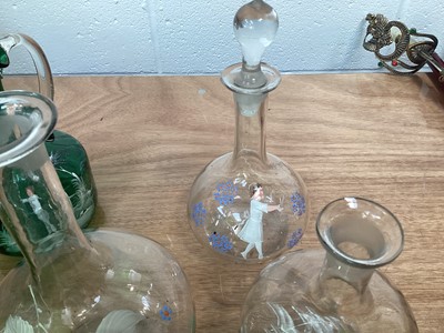 Lot 5023 - Collection of Victorian Mary Gregory glassware