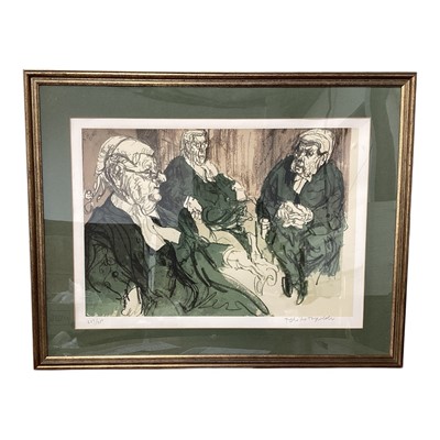 Lot 5032 - Feliks Topolski (1907-1989) screenprint signed and numbered 207/250