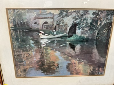 Lot 5174 - Group of 17 pictures to include oils on canvas