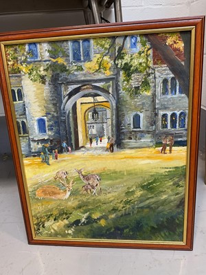 Lot 5174 - Group of 17 pictures to include oils on canvas