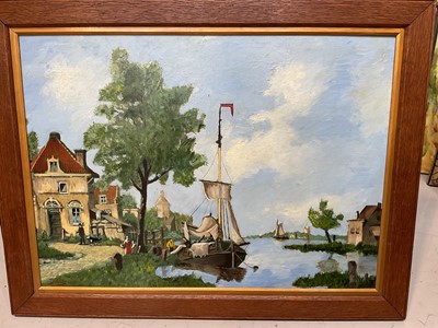Lot 5174 - Group of 17 pictures to include oils on canvas