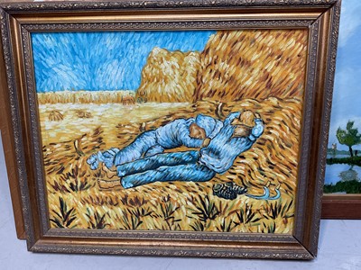 Lot 5174 - Group of 17 pictures to include oils on canvas